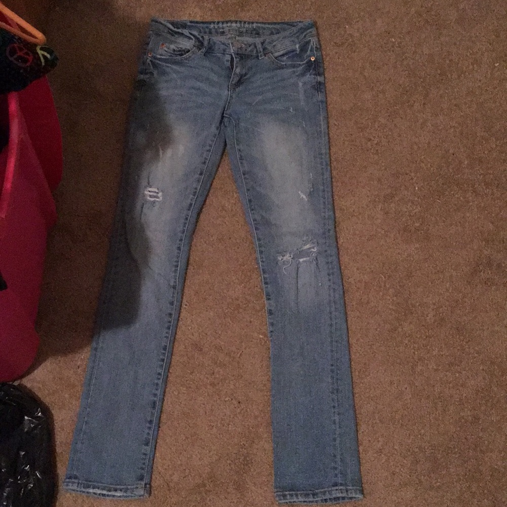 aéropostale straight leg jeans